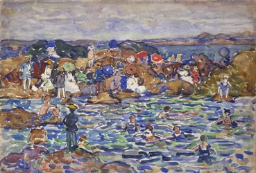 Au bord de la mer, Saint-Malo n° 1, vers 1907
